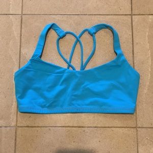 Lululemon Free to Be Bra - Ocean Blue